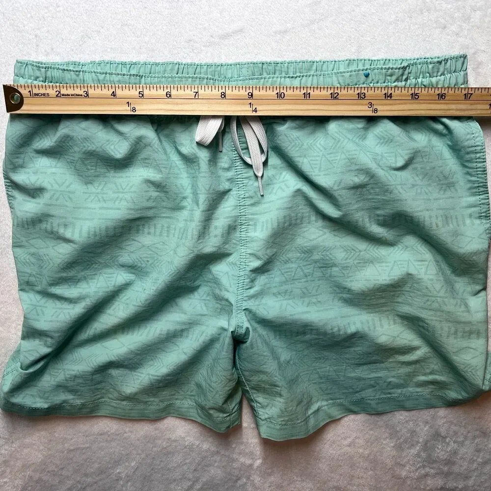 Chubbies Men's Swim Shorts Teal Size Large